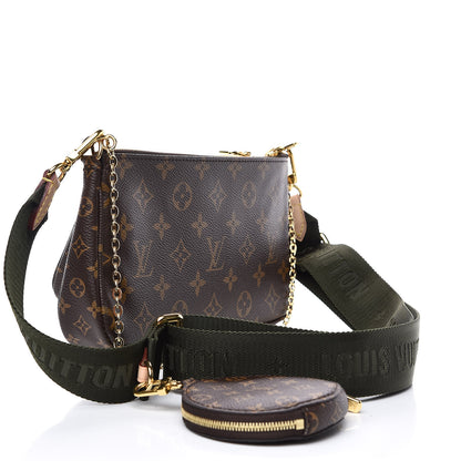 Louis Vuitton Monogram Multi Pochette Accessories Kaki 3 of 11