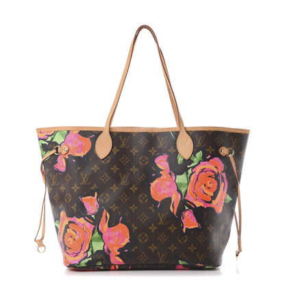 Louis Vuitton Monogram Roses Neverfull MM 1 of 14