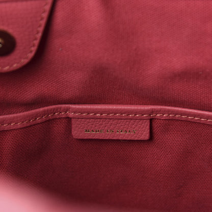 Burberry Haymarket Check Small Canterbury Tote Dark Pink 9 of 13