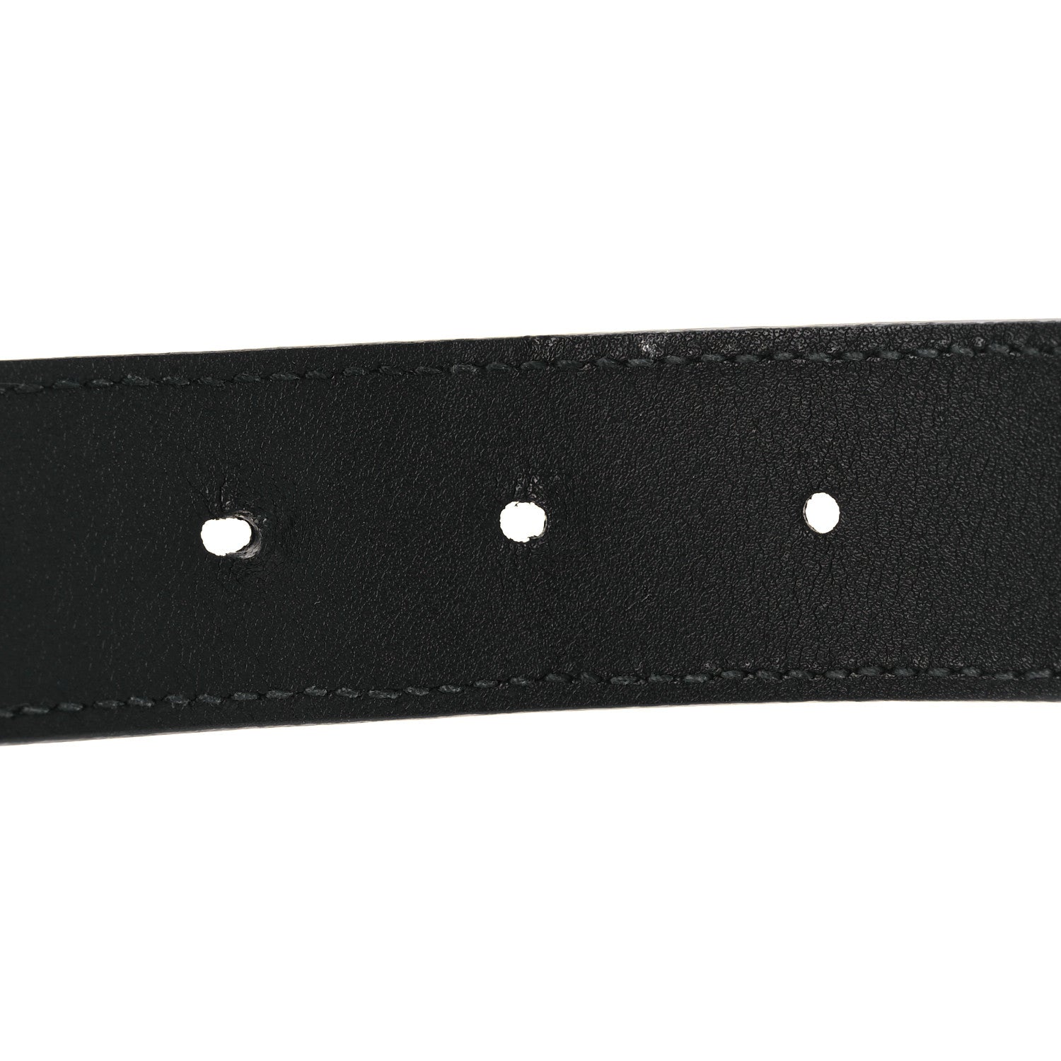 Gucci GG Supreme Monogram Double G 30mm Belt Black 90 36 Black 4 of 6