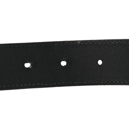 Gucci GG Supreme Monogram Double G 30mm Belt Black 90 36 Black 4 of 6