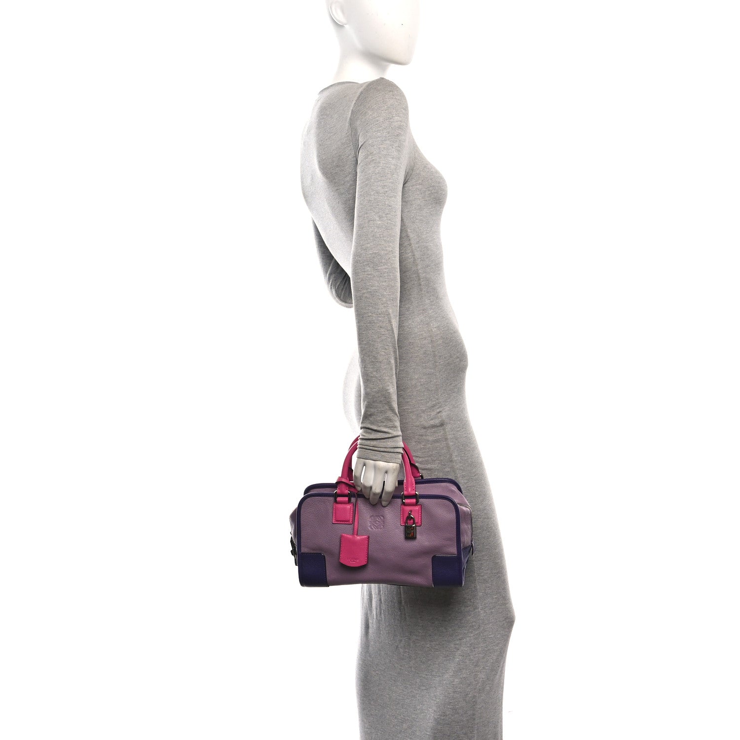 Loewe Goatskin Amazona 28 Purple 2 of 9