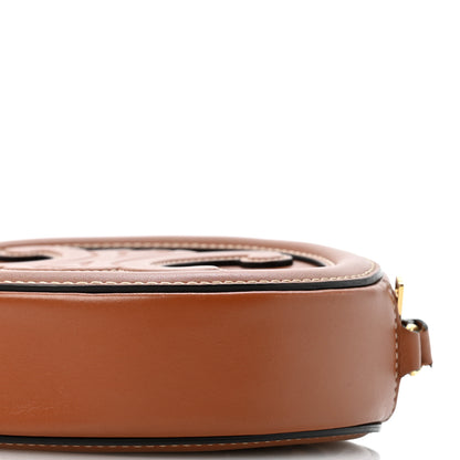 Celine Smooth Calfskin Cuir Triomphe Oval Bag Tan 11 of 13