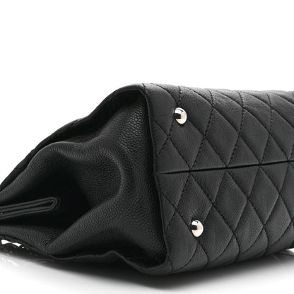 Chanel Caviar Quilted CC Timeless Soft Tote Black 9 of 10