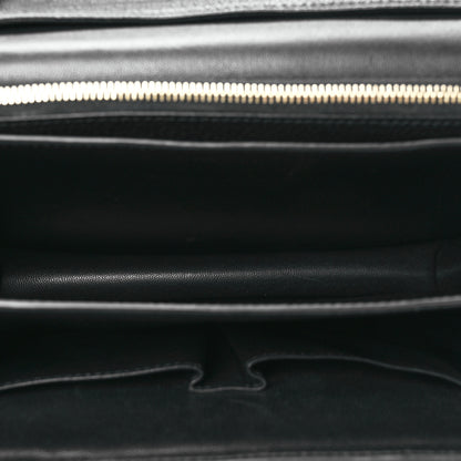 Celine Goatskin Medium Classic Box Flap Bag Black 5 of 11