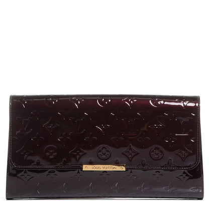 Louis Vuitton Vernis Robertson Clutch Amarante 1 of 8