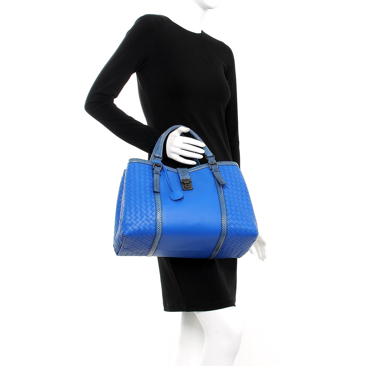 Nappa Ayers Medium Roma Tote Bleuette