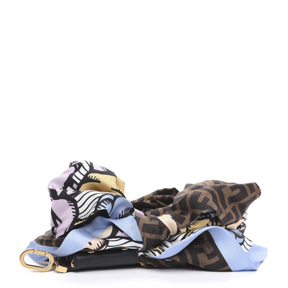 Fendi X JOSHUA VIDES Silk Calfskin FF Strap You Brown Multicolor 2 of 5