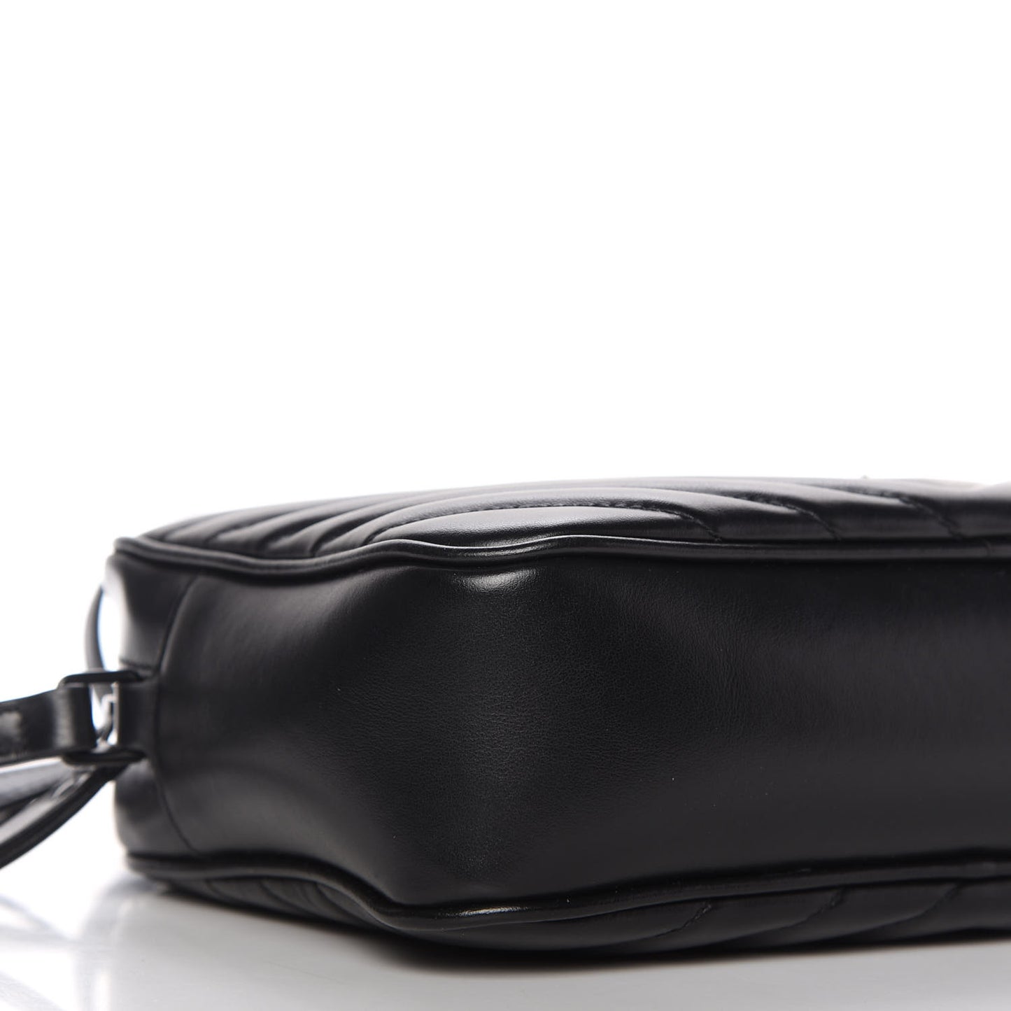 Calfskin Matelasse Monogram Lou Camera Bag Black