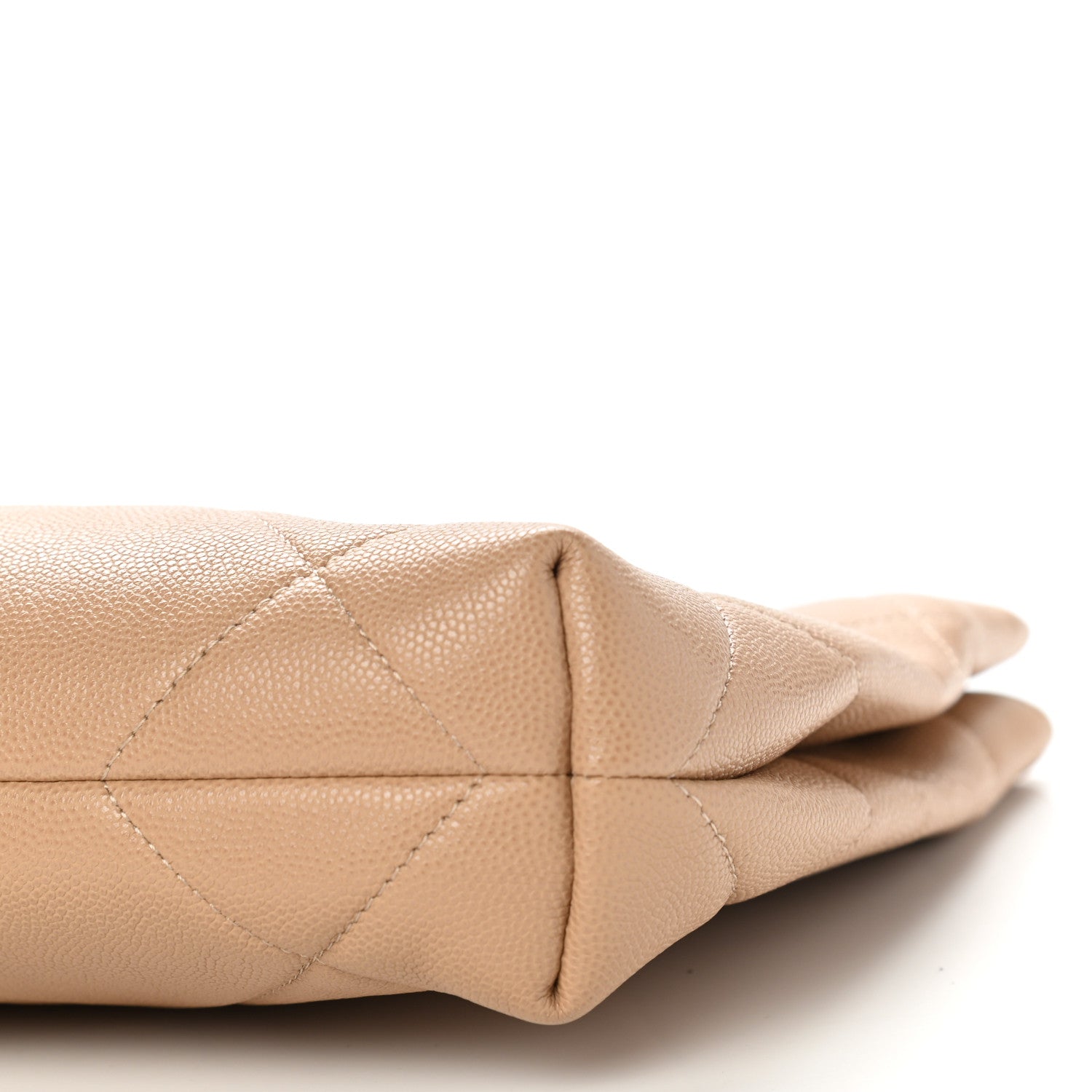 Chanel Caviar A Real Catch Clutch Beige 10 of 12