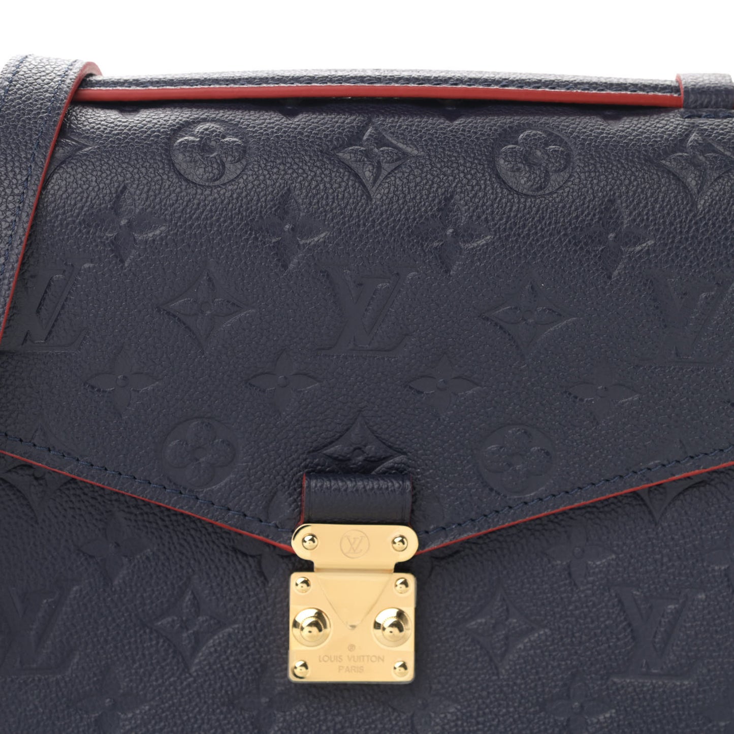 Empreinte Pochette Metis Marine Rouge