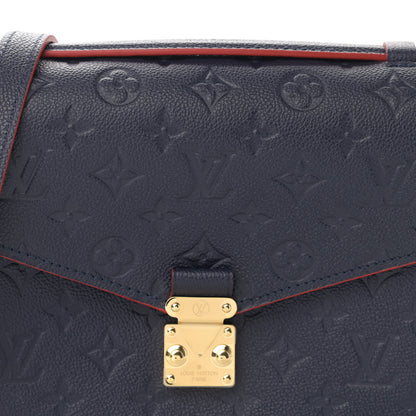 Louis Vuitton Empreinte Pochette Metis Marine Rouge 7 of 8