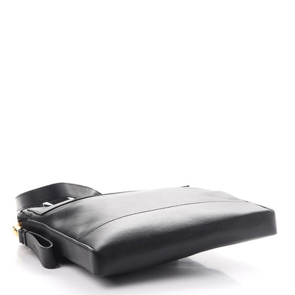 Tom Ford Calfskin Triple Zip Crossbody Bag Black 4 of 9