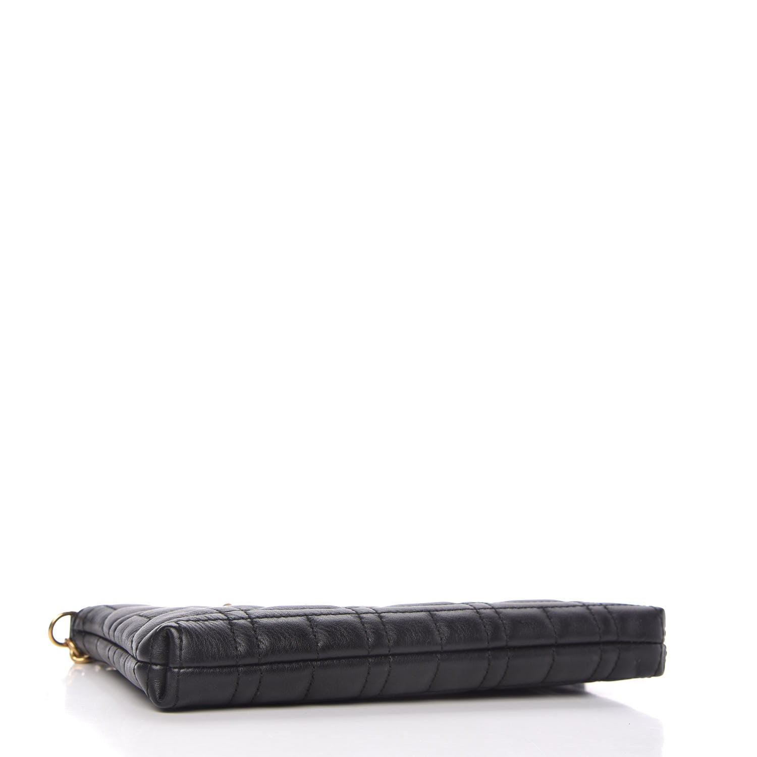 Gucci Calfskin Matelasse Mini Pearly GG Marmont Chain Bag Black 4 of 12