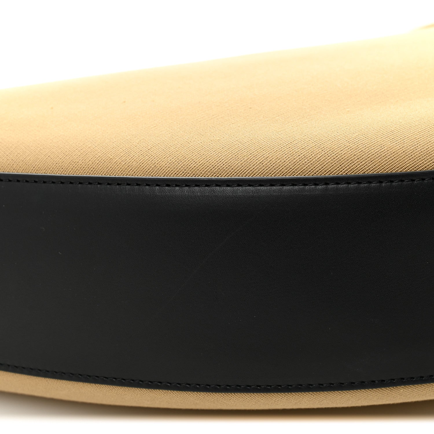 Khaite Canvas Calfskin August Hobo Beige 8 of 9