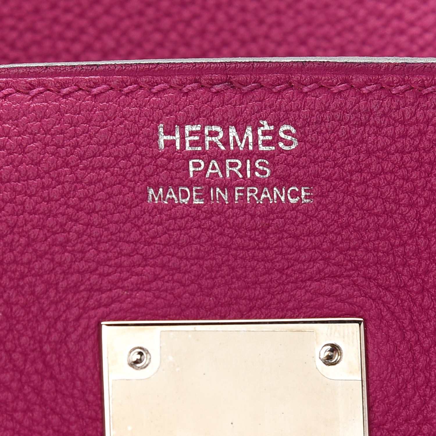 Hermes Togo Birkin 30 Rose Pourpre 6 of 10