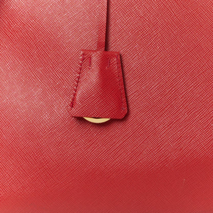Prada Saffiano Medium Galleria Double Zip Tote Fuoco 9 of 15