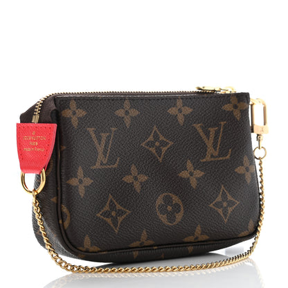 Louis Vuitton Monogram 2021 Christmas Animation London Mini Pochette Accessories Red 3 of 7