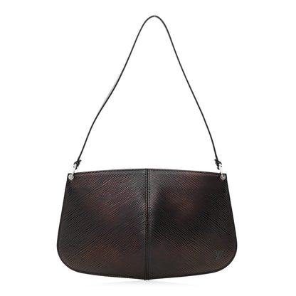 Louis Vuitton Epi Demi Lune Pochette Black 1 of 9
