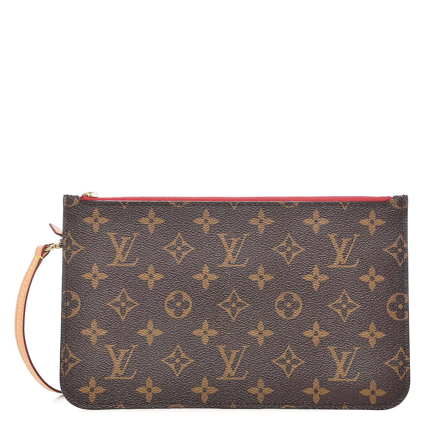 Louis Vuitton Monogram Neverfull MM GM Pochette Cherry 1 of 8
