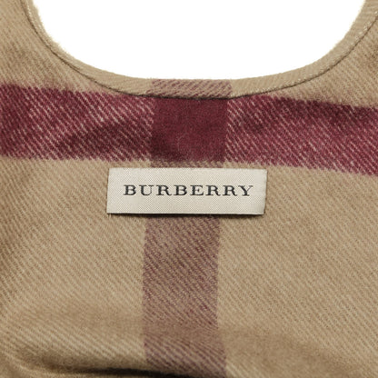Burberry Merino Wool Cashmere Collette Smoked Check Cape Scarf Scarf Trench 2 of 2