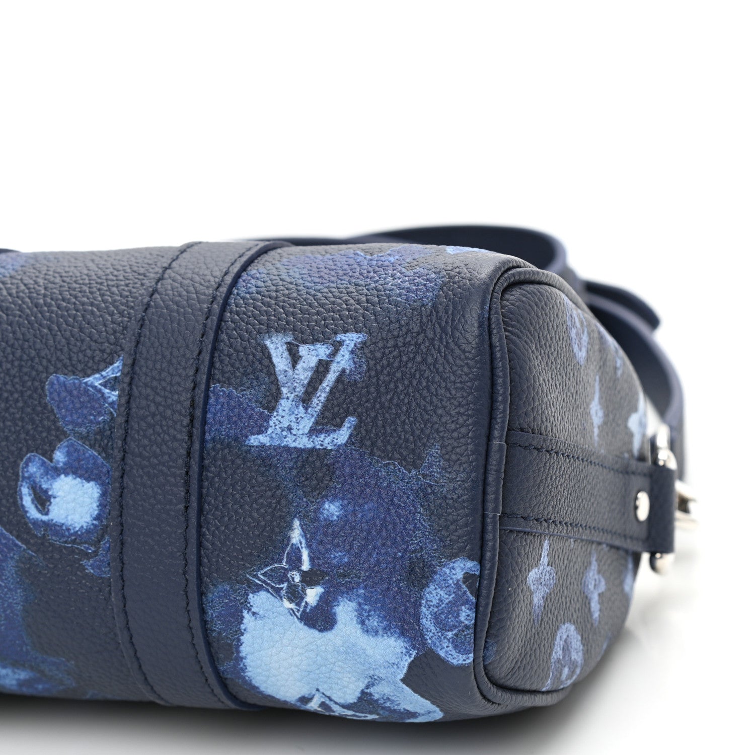 Louis Vuitton Monogram Ink Watercolor Keepall XS Blue 9 of 9
