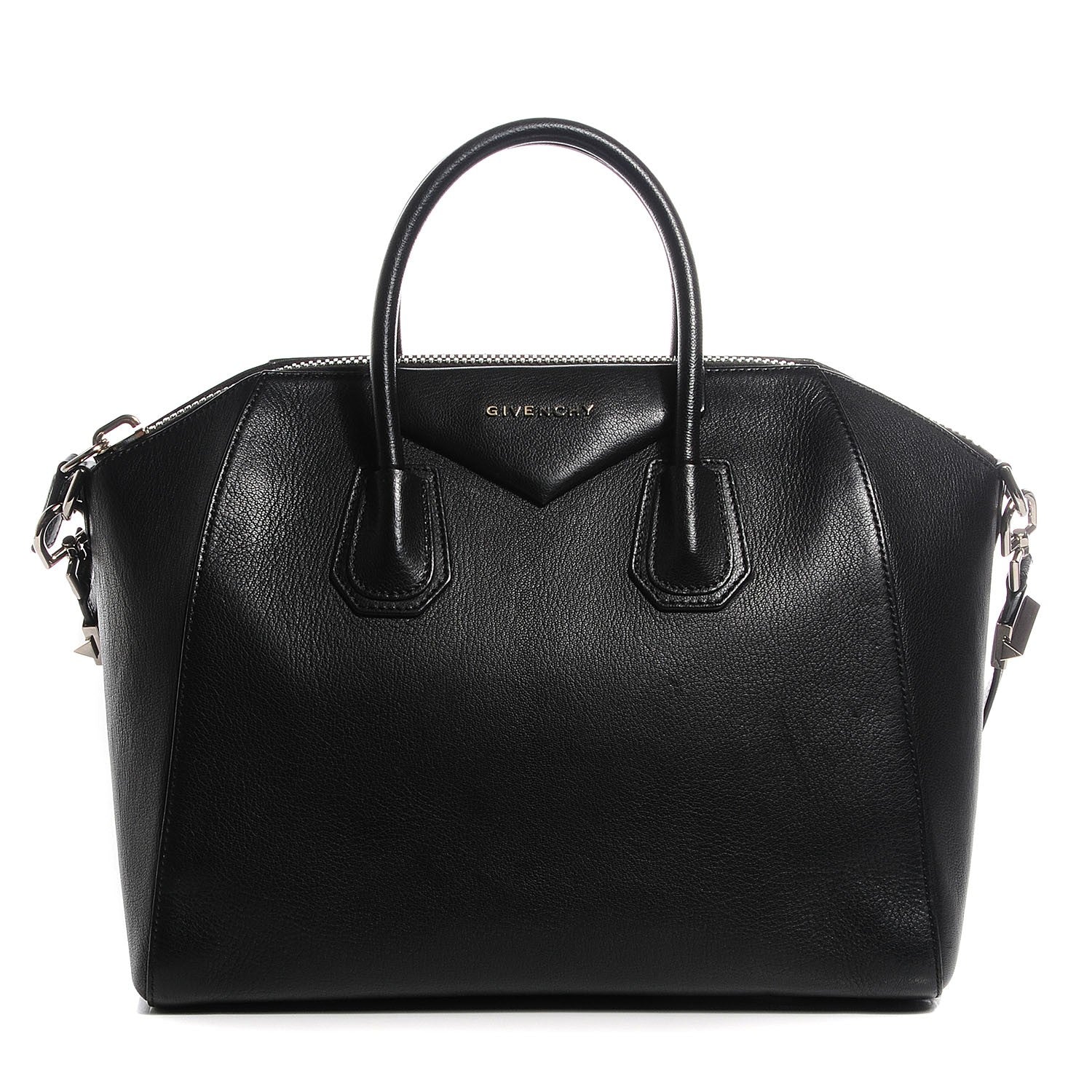 Givenchy Sugar Goatskin Medium Antigona Black 1 of 9
