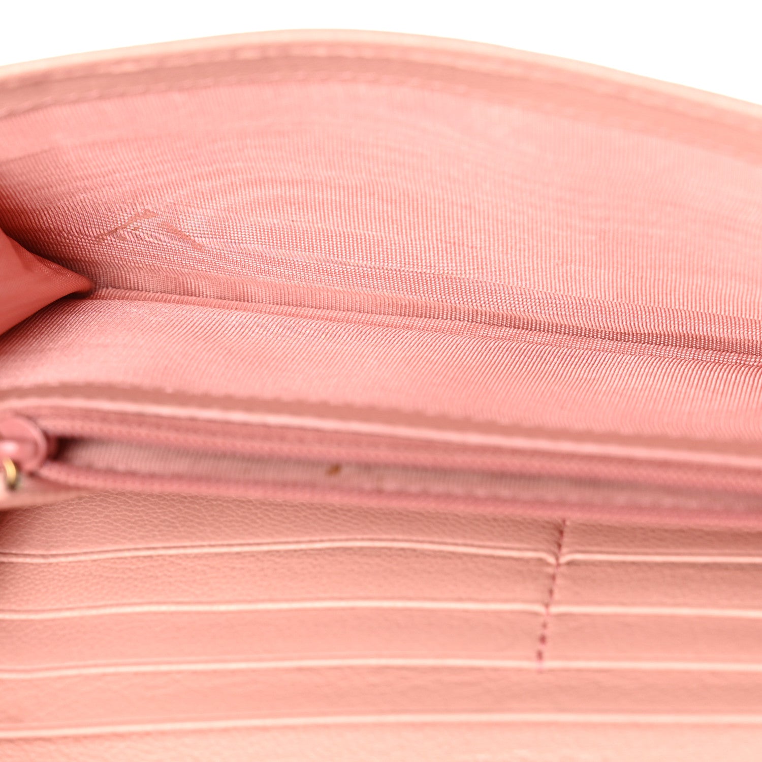 Saint Laurent Chevre Belle De Jour Continental Wallet Pink 5 of 7