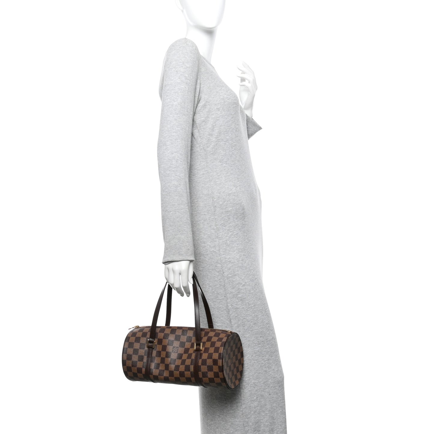 Damier Ebene Papillon 30 With Companion