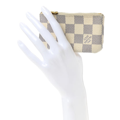 Louis Vuitton Damier Azur Key Pouch 2 of 8