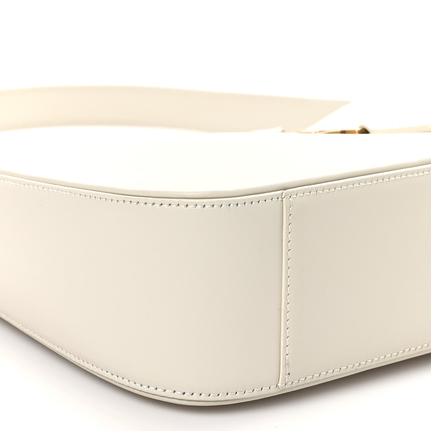 Smooth Calfskin Le 5 A 7 Hobo Blanc Vintage