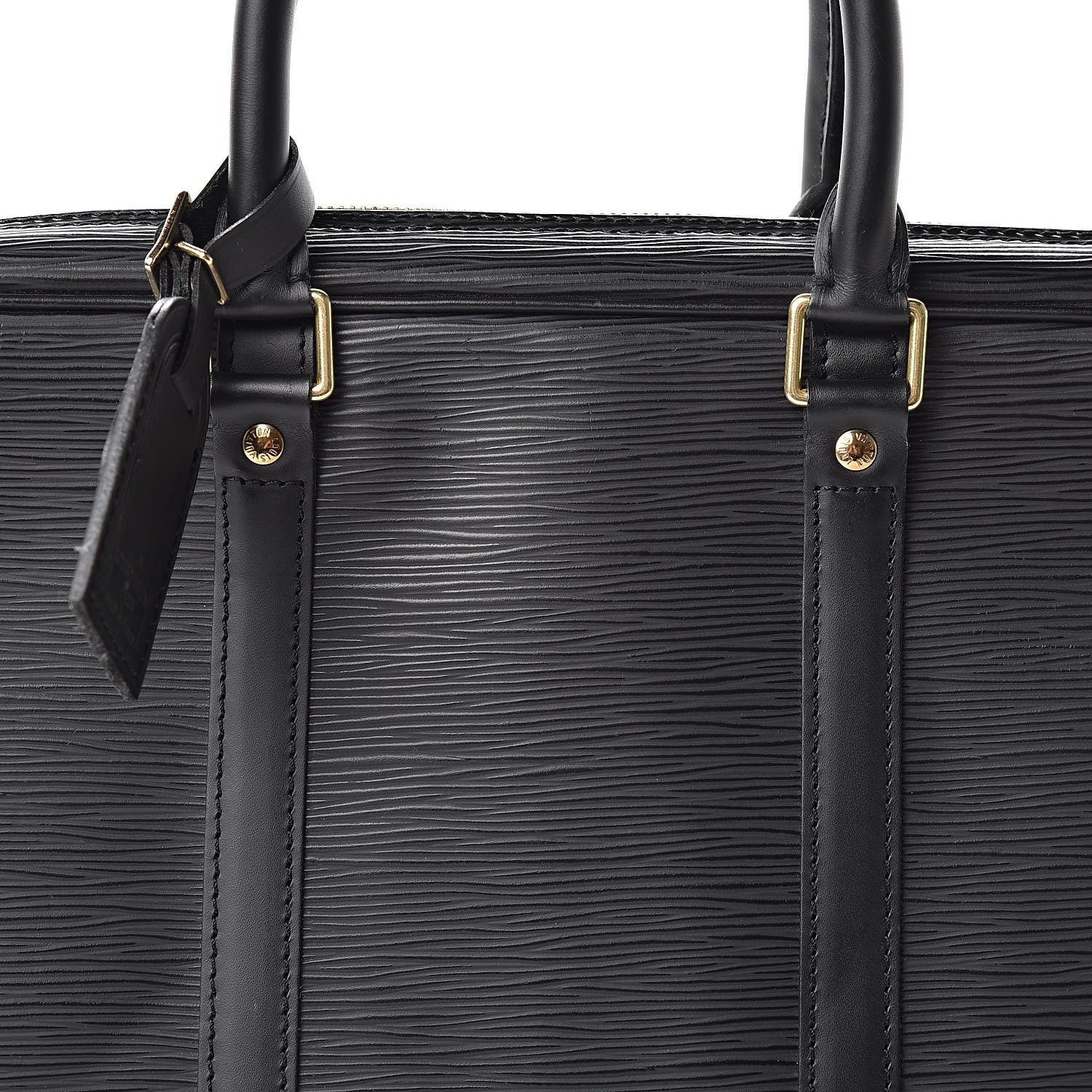 Louis Vuitton Epi Porte-Documents Voyage Briefcase Black 8 of 16