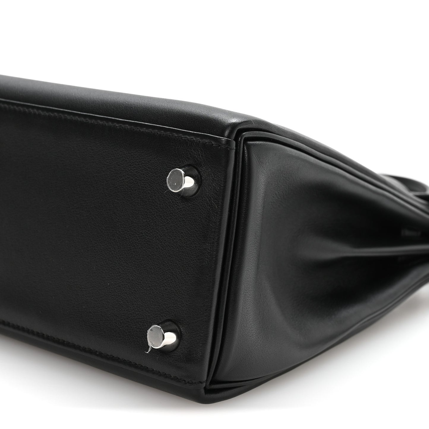 Cheri Calfskin Kelly Retourne 25 Black