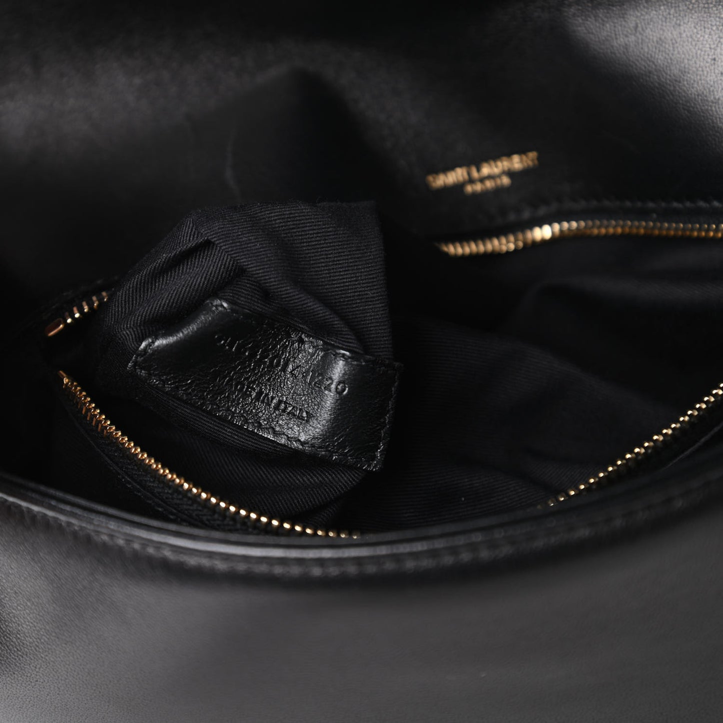Lambskin Matelasse Monogram Kate 99 Black