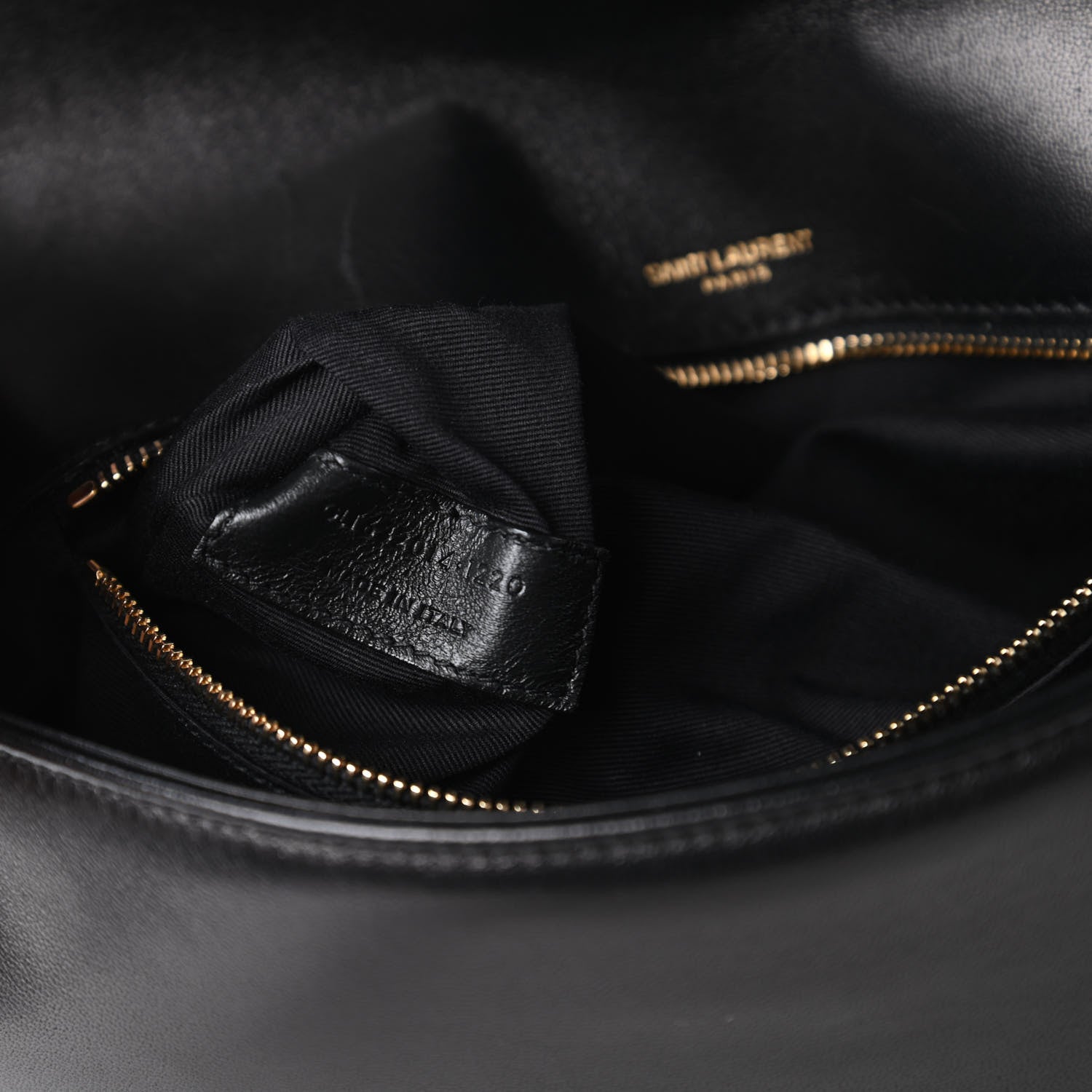 Saint Laurent Lambskin Matelasse Monogram Kate 99 Black 9 of 10