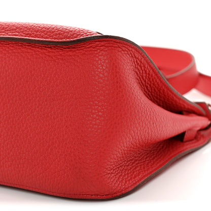 Hermes Taurillon Clemence Jypsiere 28 Geranium 10 of 16