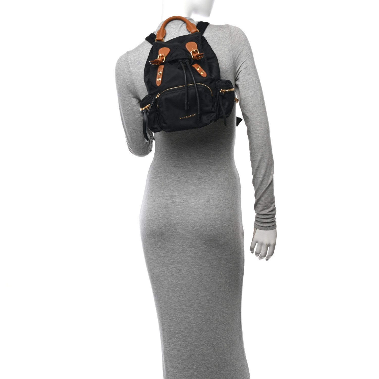 Burberry Nylon Small Rucksack Backpack Black 2 of 10