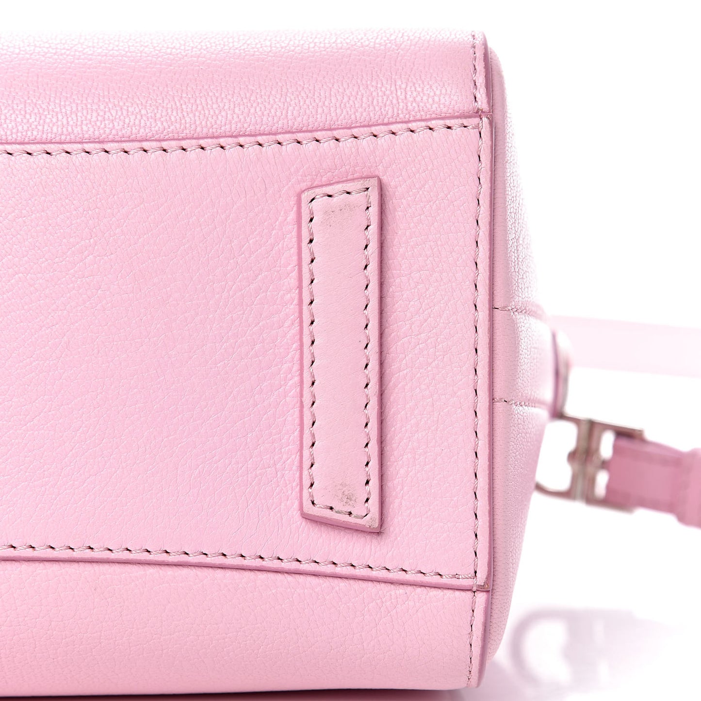 Sugar Goatskin Mini Antigona Bright Pink