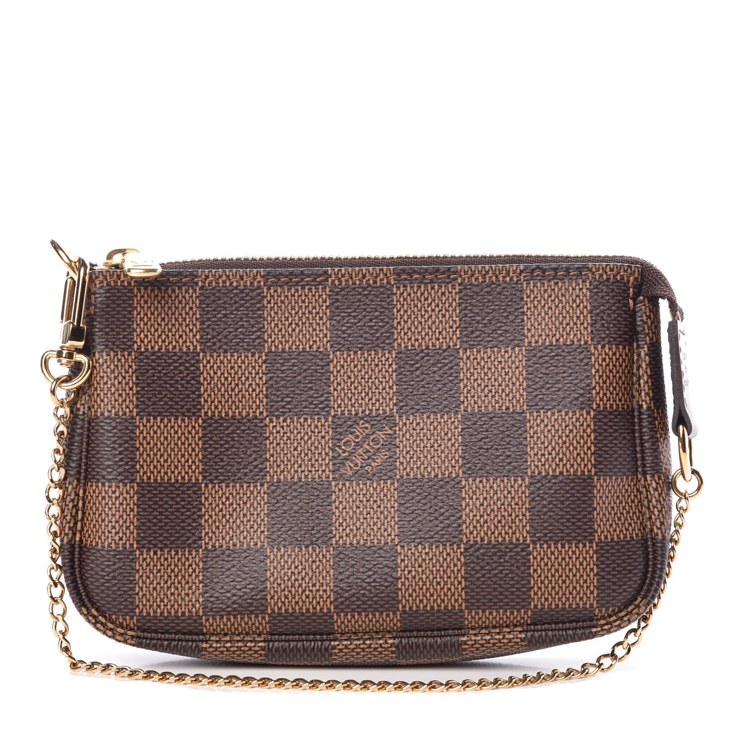 Louis Vuitton Damier Ebene Mini Pochette Accessories 1 of 10