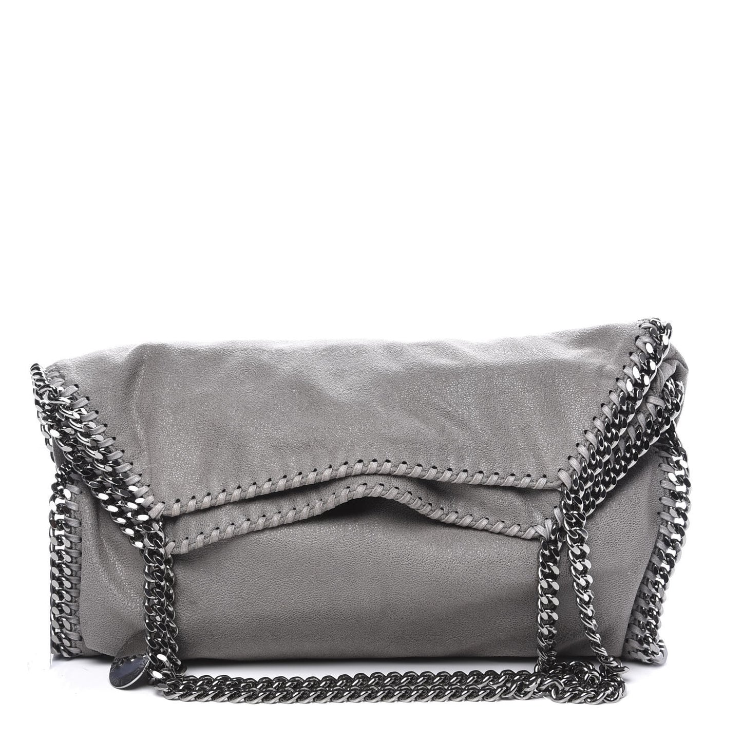 Shaggy Deer Falabella Tote Light Grey