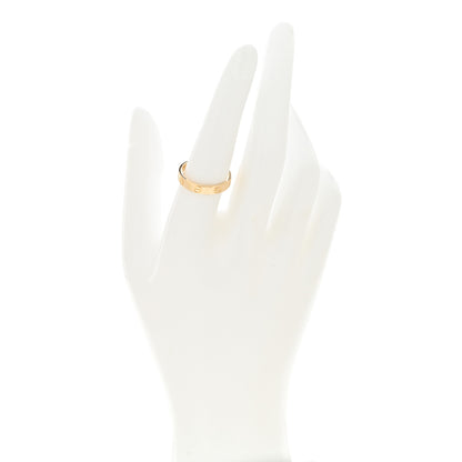 Cartier 18K Yellow Gold 3.5mm LOVE Wedding Band Ring 55 7.25 2 of 4