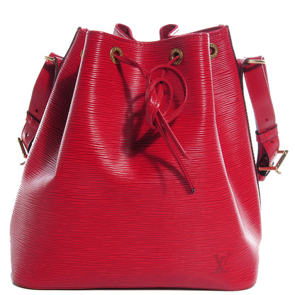 Louis Vuitton Epi Petit Noe Rouge 1 of 8