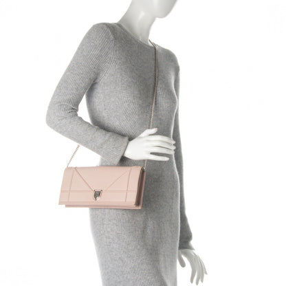 Christian Dior Grained Calfskin Diorama Pochette Nude 2 of 6
