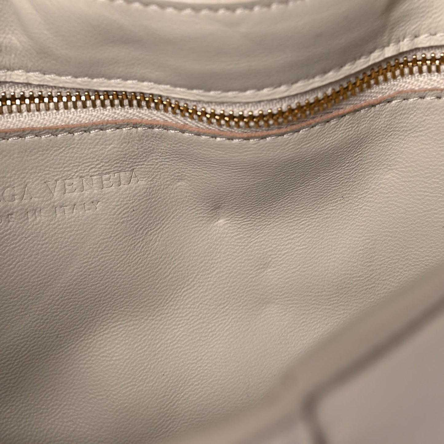 Nappa Maxi Intreccio Padded Cassette Crossbody Bag Plaster