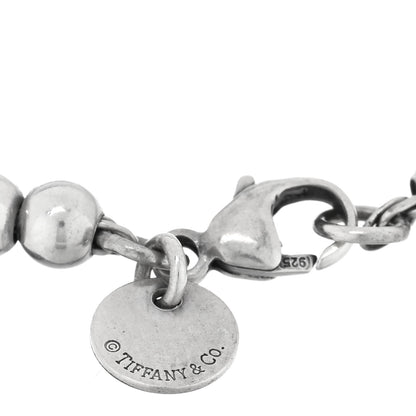 Tiffany Sterling Silver 18K Rose Gold Return to Tiffany Heart Bead Bracelet 3 of 4