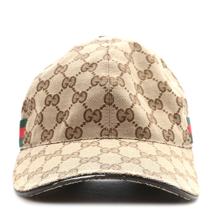 Gucci Monogram Web Baseball Hat S Beige Cocoa 3 of 10