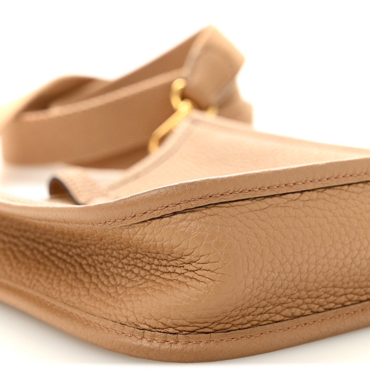 Hermes Taurillon Clemence Amazone Evelyne TPM Chai 9 of 11