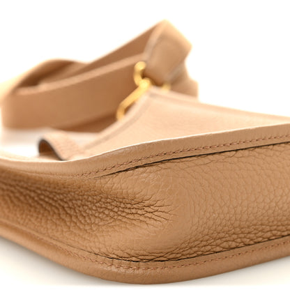 Hermes Taurillon Clemence Amazone Evelyne TPM Chai 9 of 11