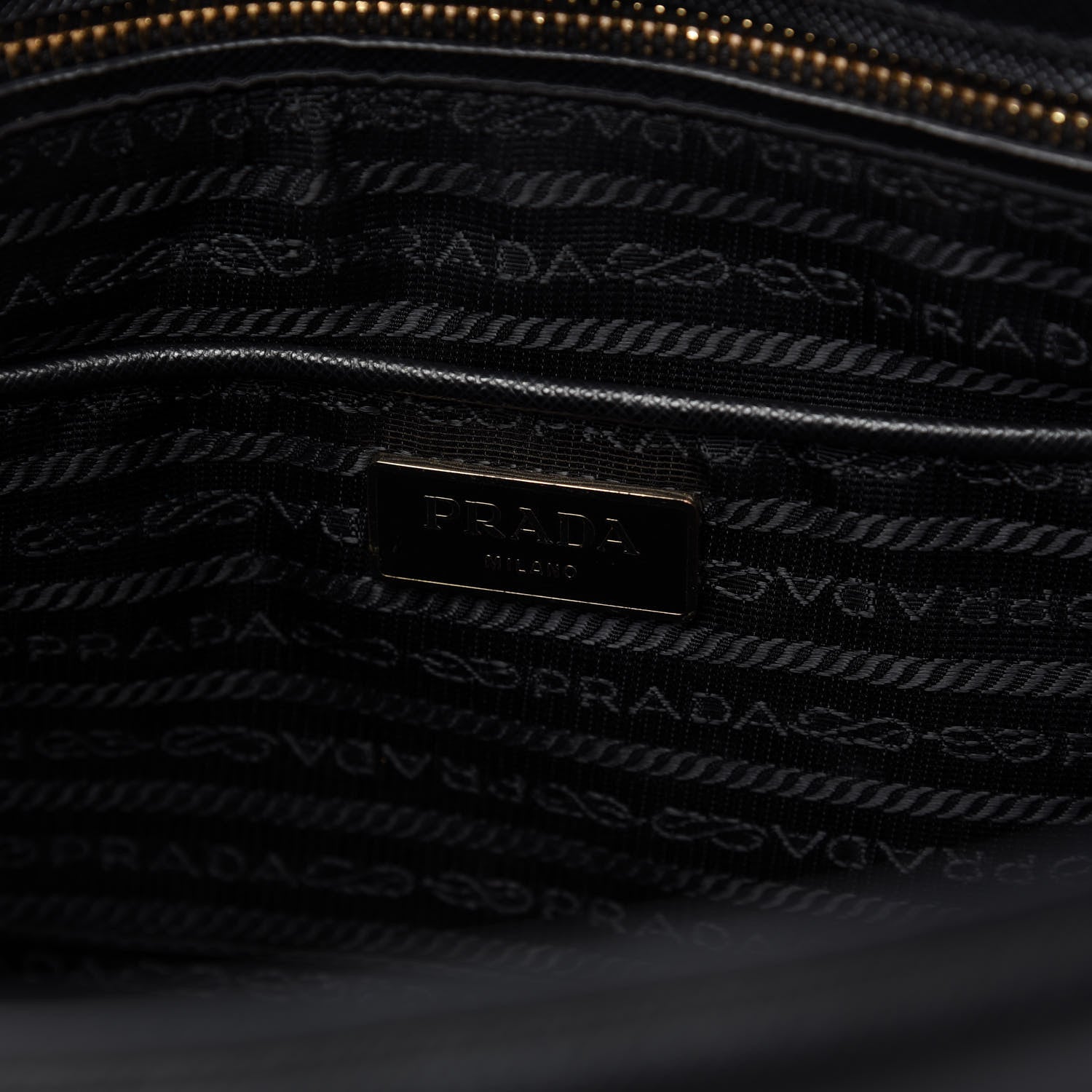 Prada Saffiano Soft Tote Black 8 of 10