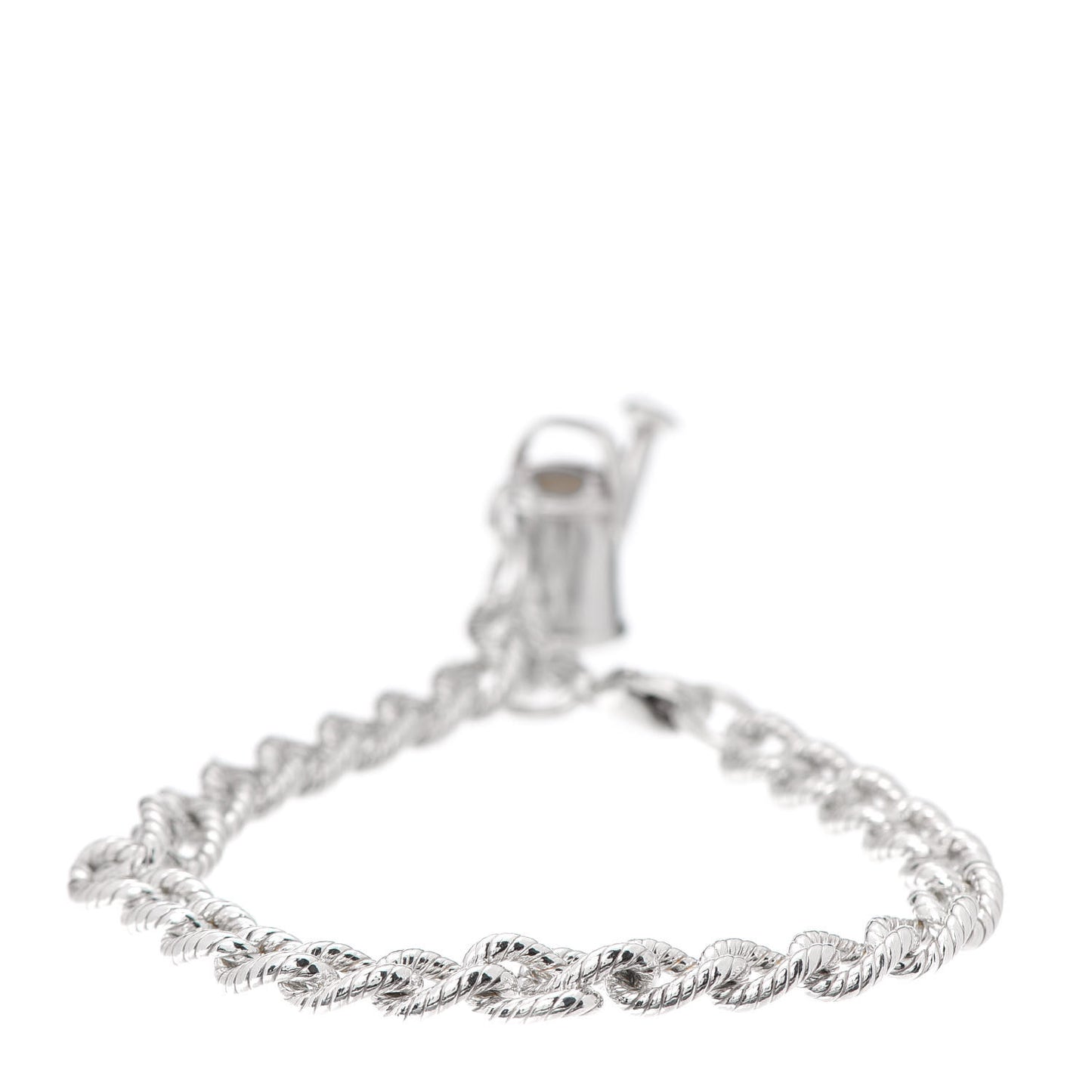 Sterling Silver Watering Can Charm Bracelet